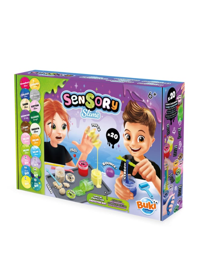 Buki Sensory Slime Experiment Kit (20 Slime) - Image 1